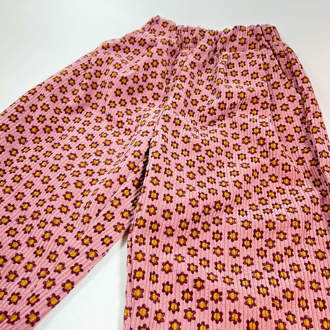 no brand floral cord pant  120 2