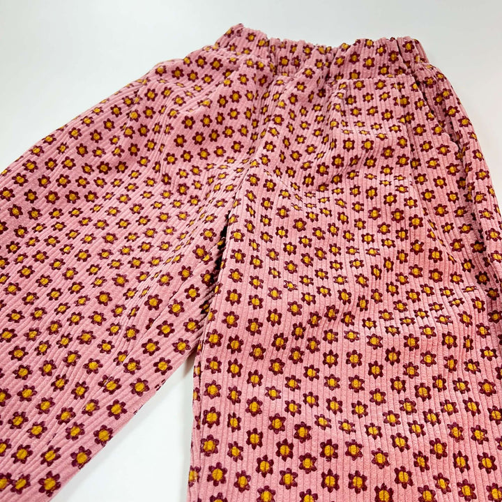 no brand floral cord pant  120 2