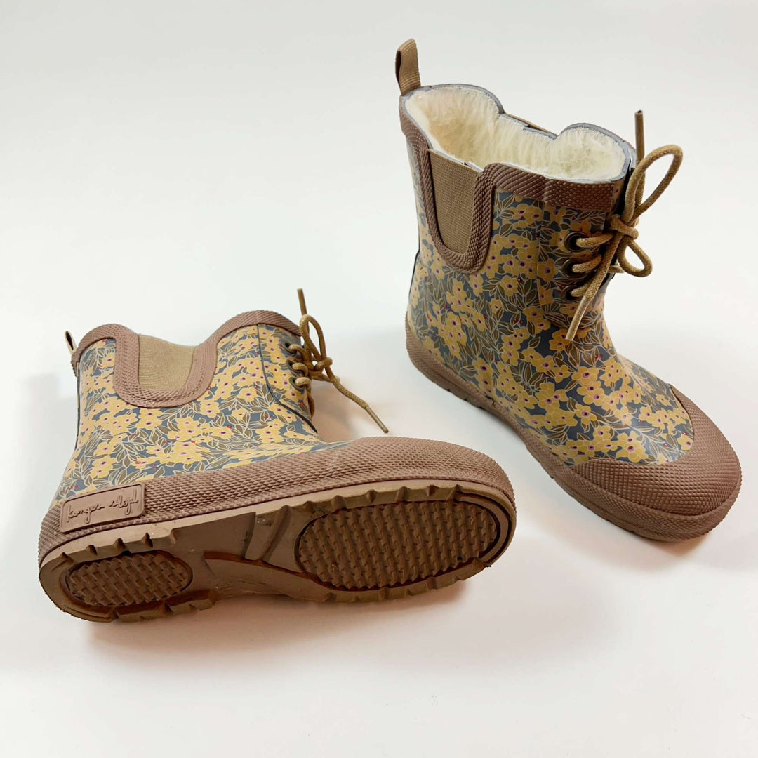 Konges Slojd floral thermo rainboots 30 3