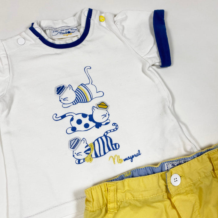 Mayoral yellow summer set 2-4M/65