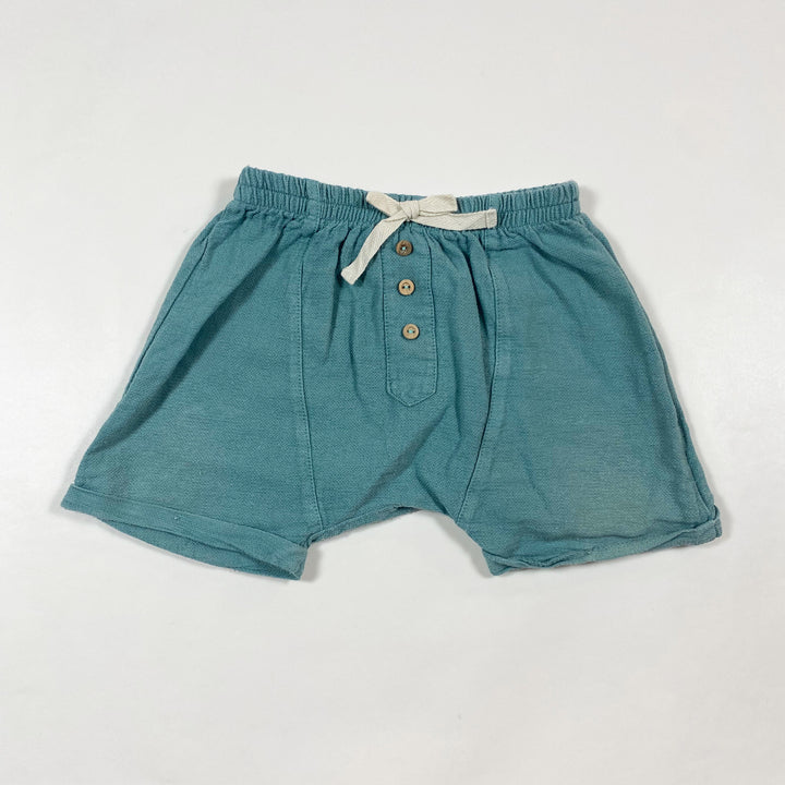 Búho teal shorts 12M 1