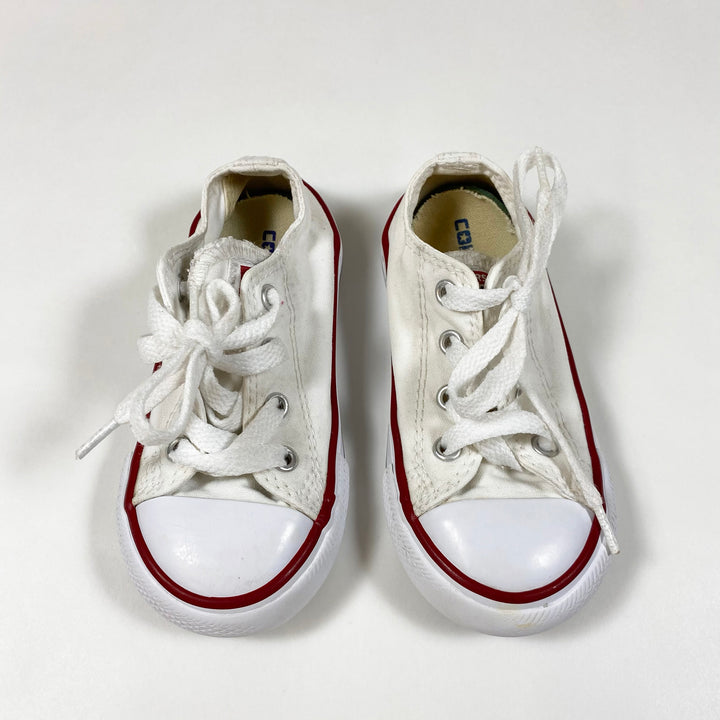 Converse white all-stars sneakers 23