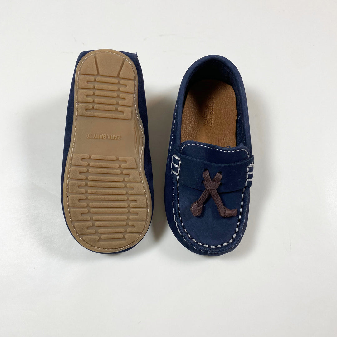 Zara navy moccassins 20 2