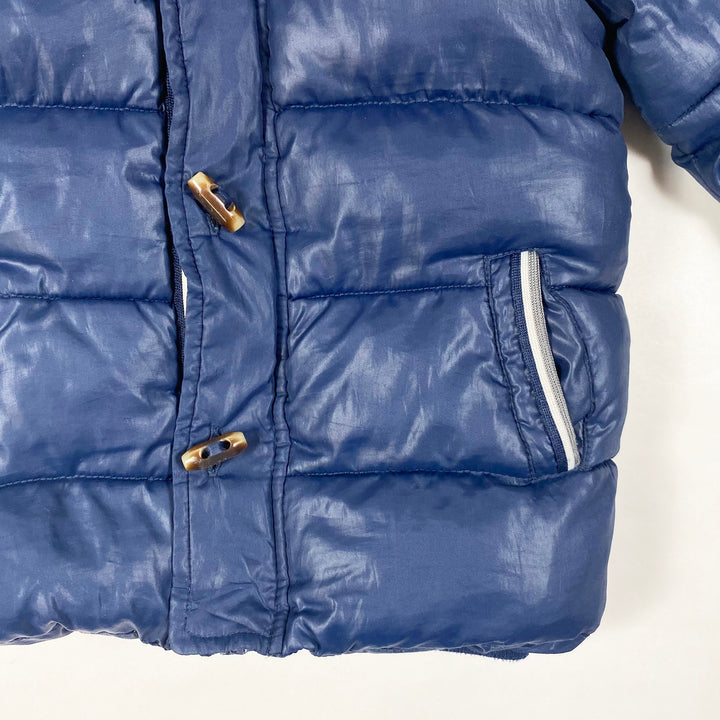 Mayoral navy padded jacket with fleece lining and hood 24M/92cm 2