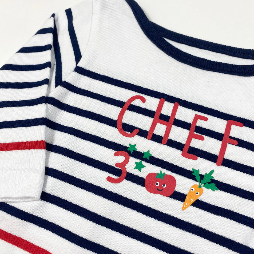 Cadet Rousselle striped chef t-shirt 3M 2