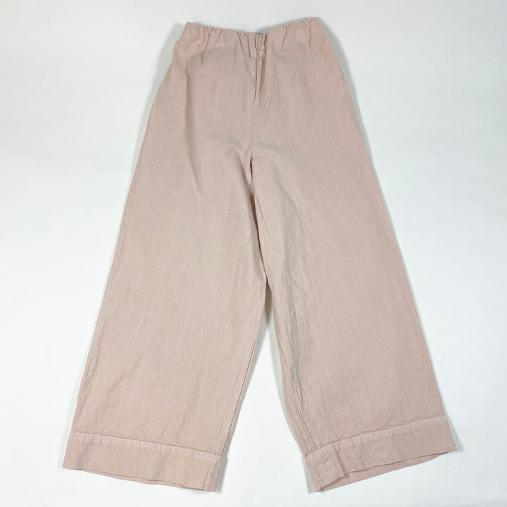Moumout faded pink high-waist culottes with integrated belt Second Season diff. sizes