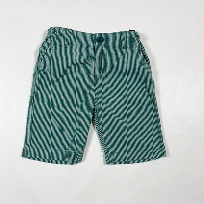 Petit Bateau green striped shorts 3Y/95 1