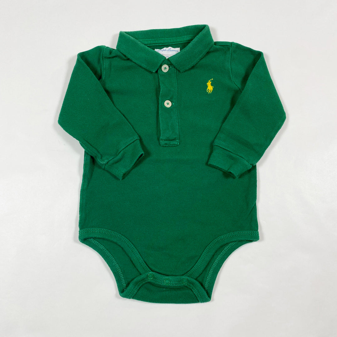 Ralph Lauren bottle green polo body 6M 1