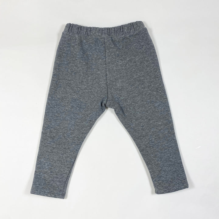 Zara grey melange teddy sweatpants 2-3Y/98