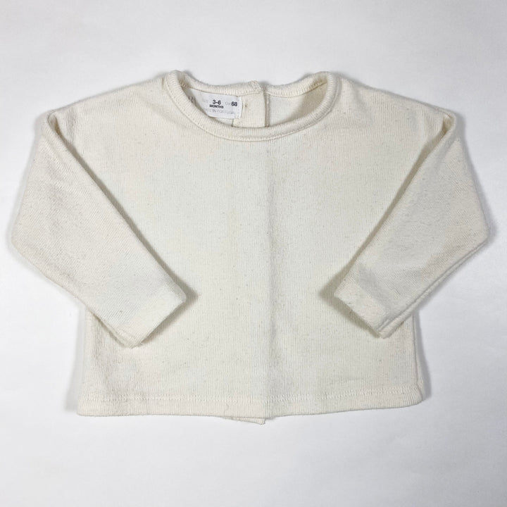Zara ecru sweater 3-6M 1