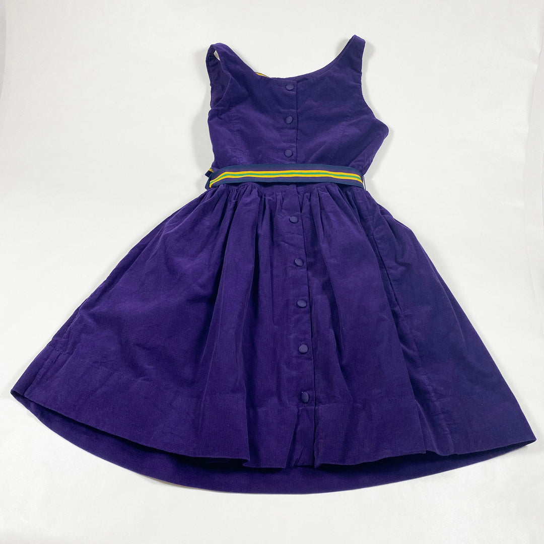 Ralph Lauren purple cord dress 14 3