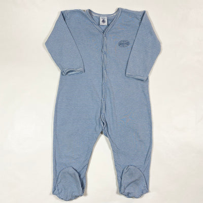 Petit Bateau blue stripe pyjama 18M/81 1