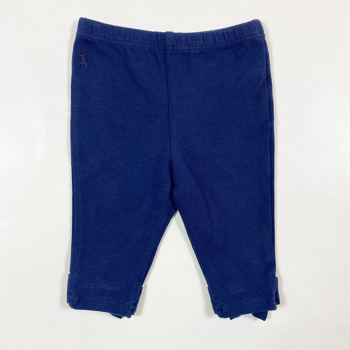 Ralph Lauren navy bow leggings  3M 1