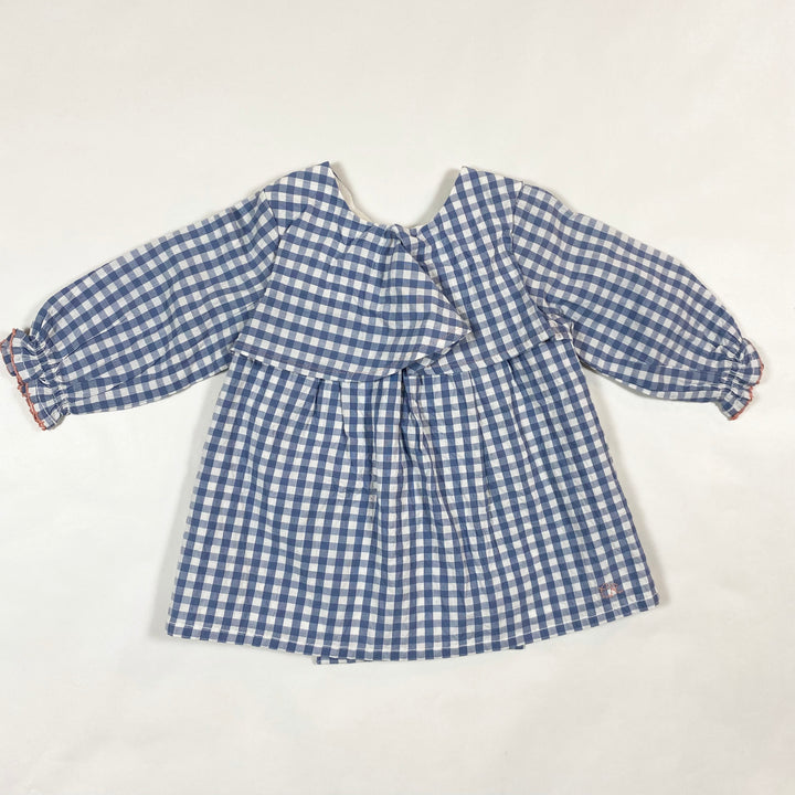 Cadet Rousselle blue gingham dress 1M 1