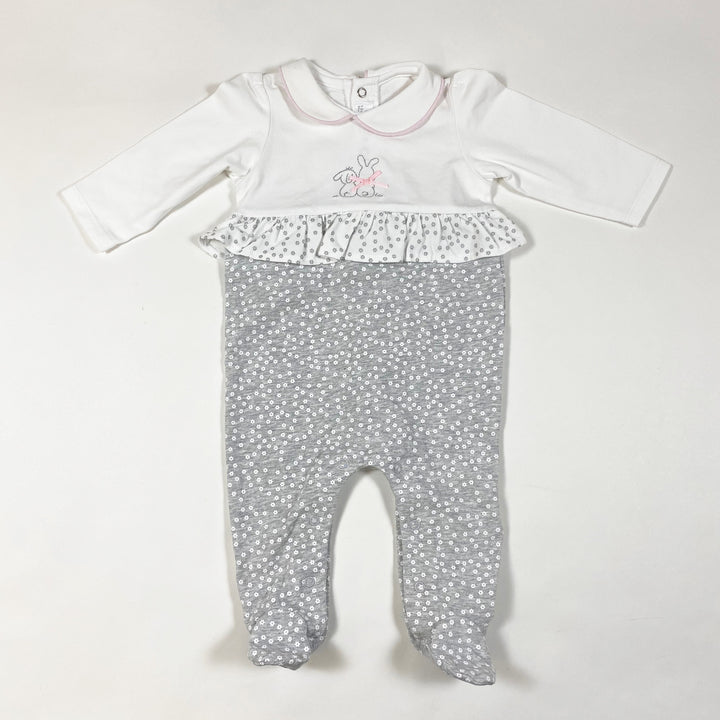 Mayoral ruffle detail bunny pyjama 1-2M/60