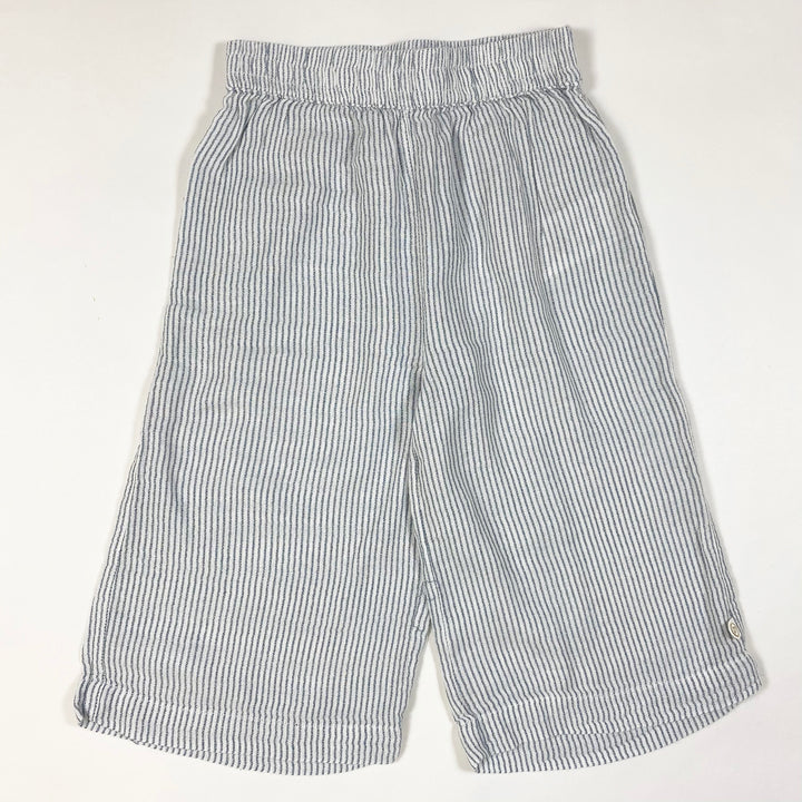 Minymo blue striped culottes 5Y/110