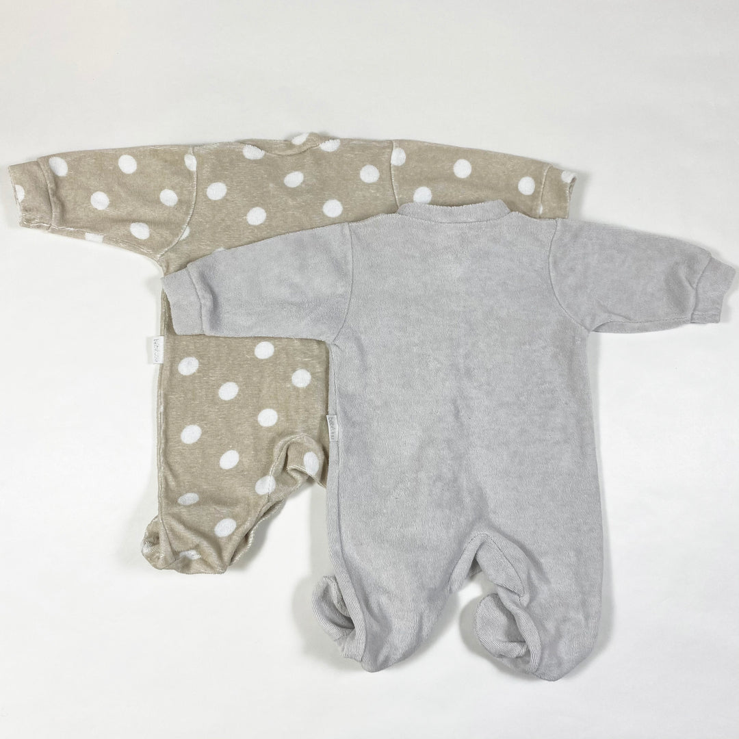 Zewi grey/beige terry pyjama set of 2 56 3