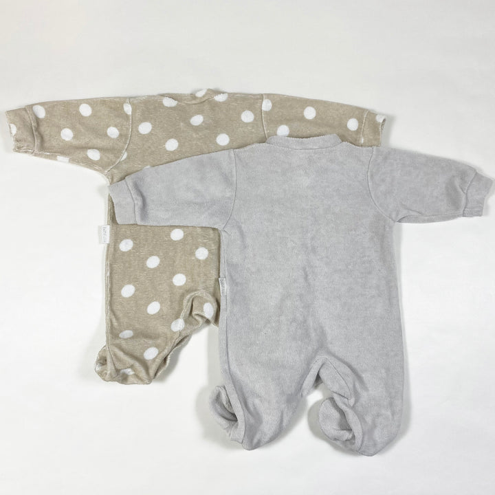 Zewi grey/beige terry pyjama set of 2 56 3