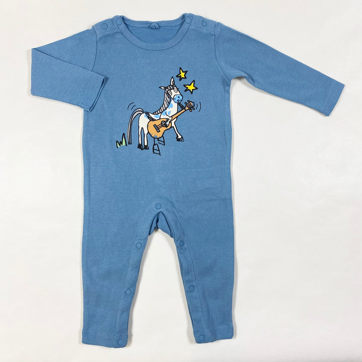 Stella McCartney Kids blue horse jumpsuit 3M 1