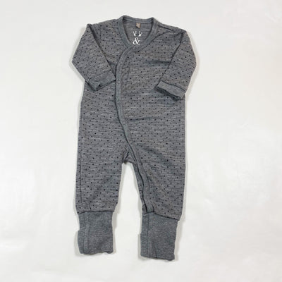 Hust & Claire grey dotted wool pyjama 3M/62 1