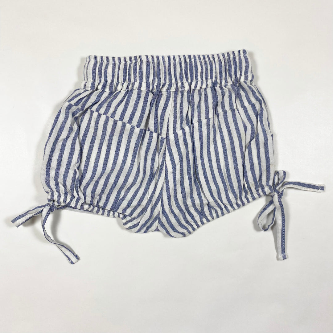 Kids on The Moon blue stripe shorts 2Y 4