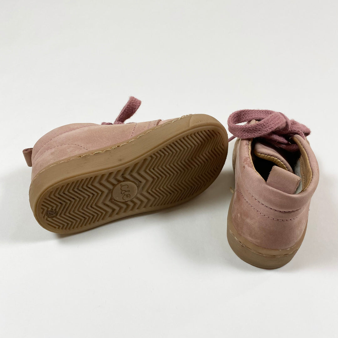 Lotta & Emil soft purple leather booties 21 3