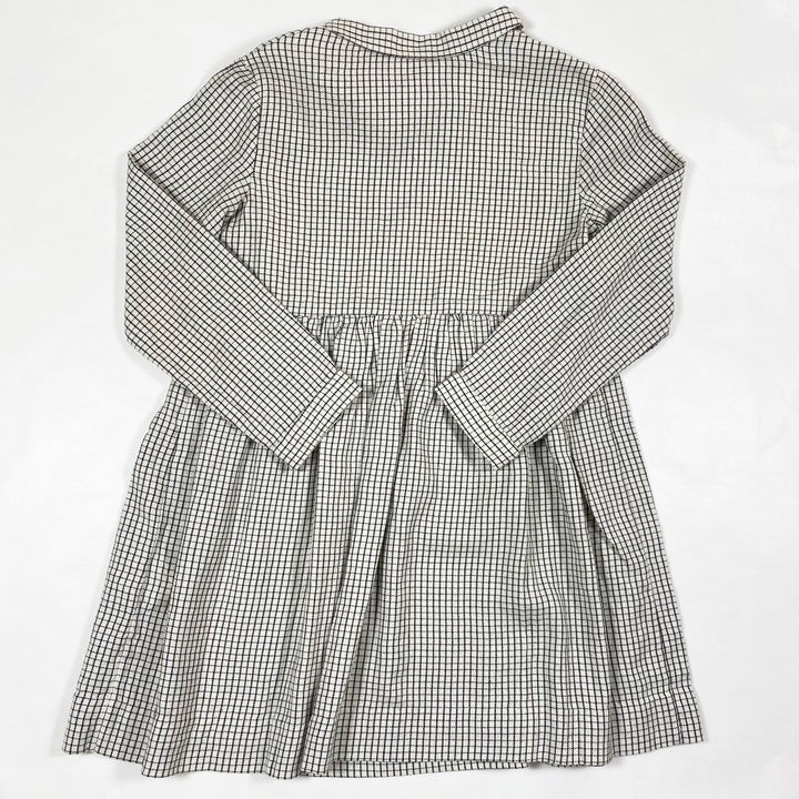 Bonpoint checked embroidered dress 6Y 3