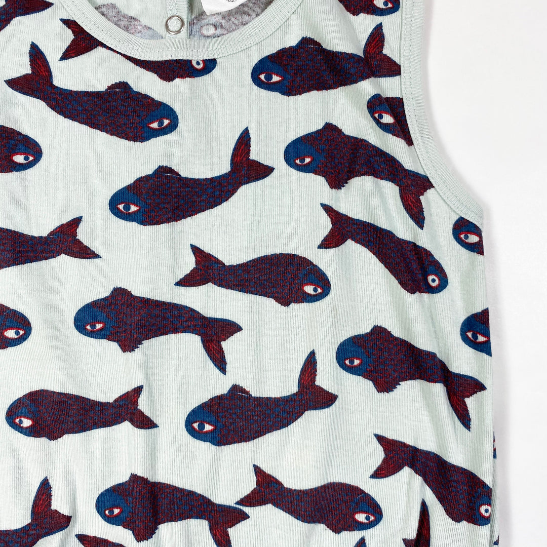 Moumout fish romper 24M 2