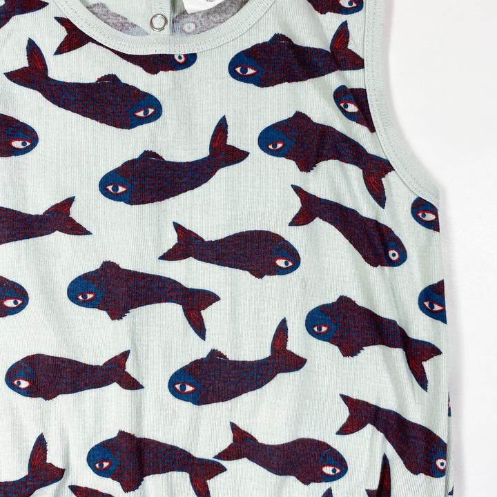 Moumout fish romper 24M 2