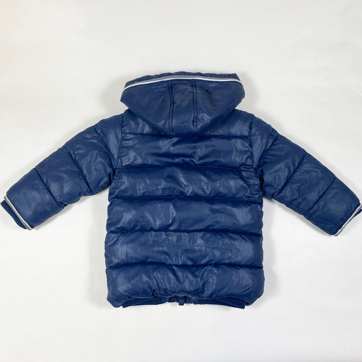 Mayoral navy padded jacket with fleece lining and hood 24M/92cm 3