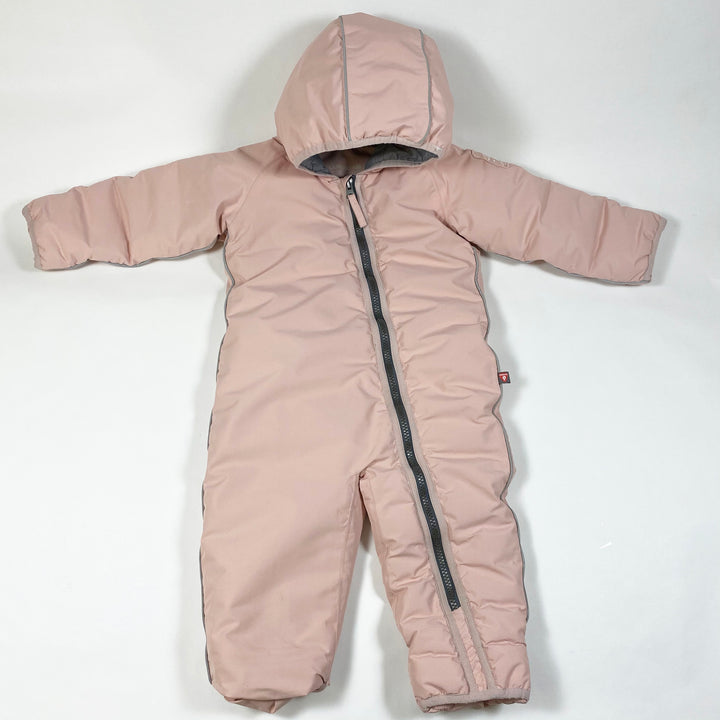Lupaco baby snow suit "puddle" in rosesmoke 80/86