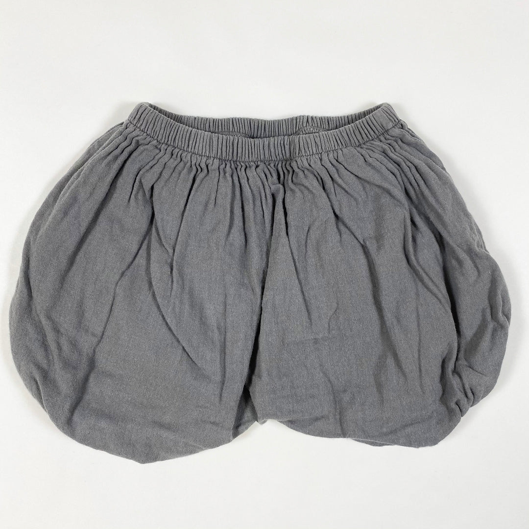 Poudre Organic grey cotton bloomers 4A