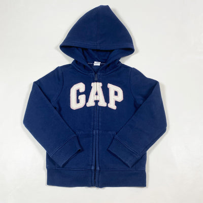 Gap navy logo zip hoodie 5Y 1