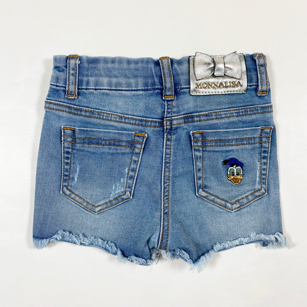 Monnalisa disney daisy duck denim short 2Y 2