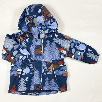 Reima blue arctic print ski jacket 92 1