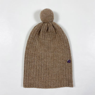 Esencia beige alpaca pompom beanie 3-4Y 1