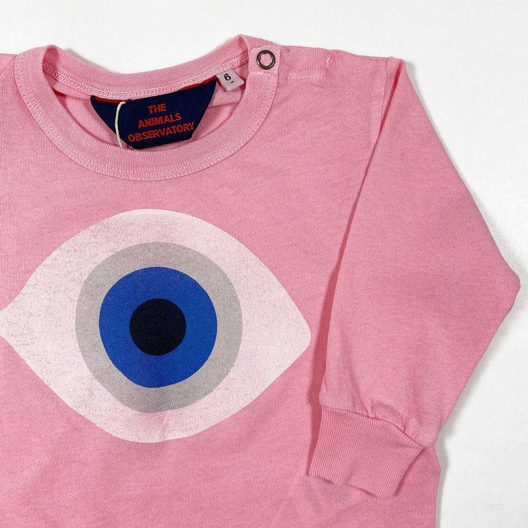 The Animals Observatory pink eye dog baby shirt Second Season 6M/68 2
