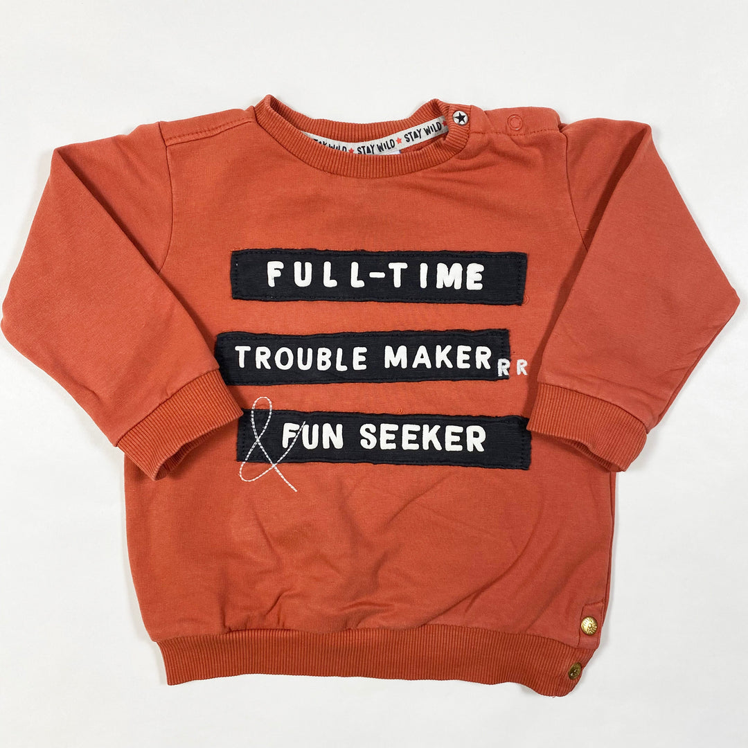 Feetje full time troublemaker sweatshirt 86 1