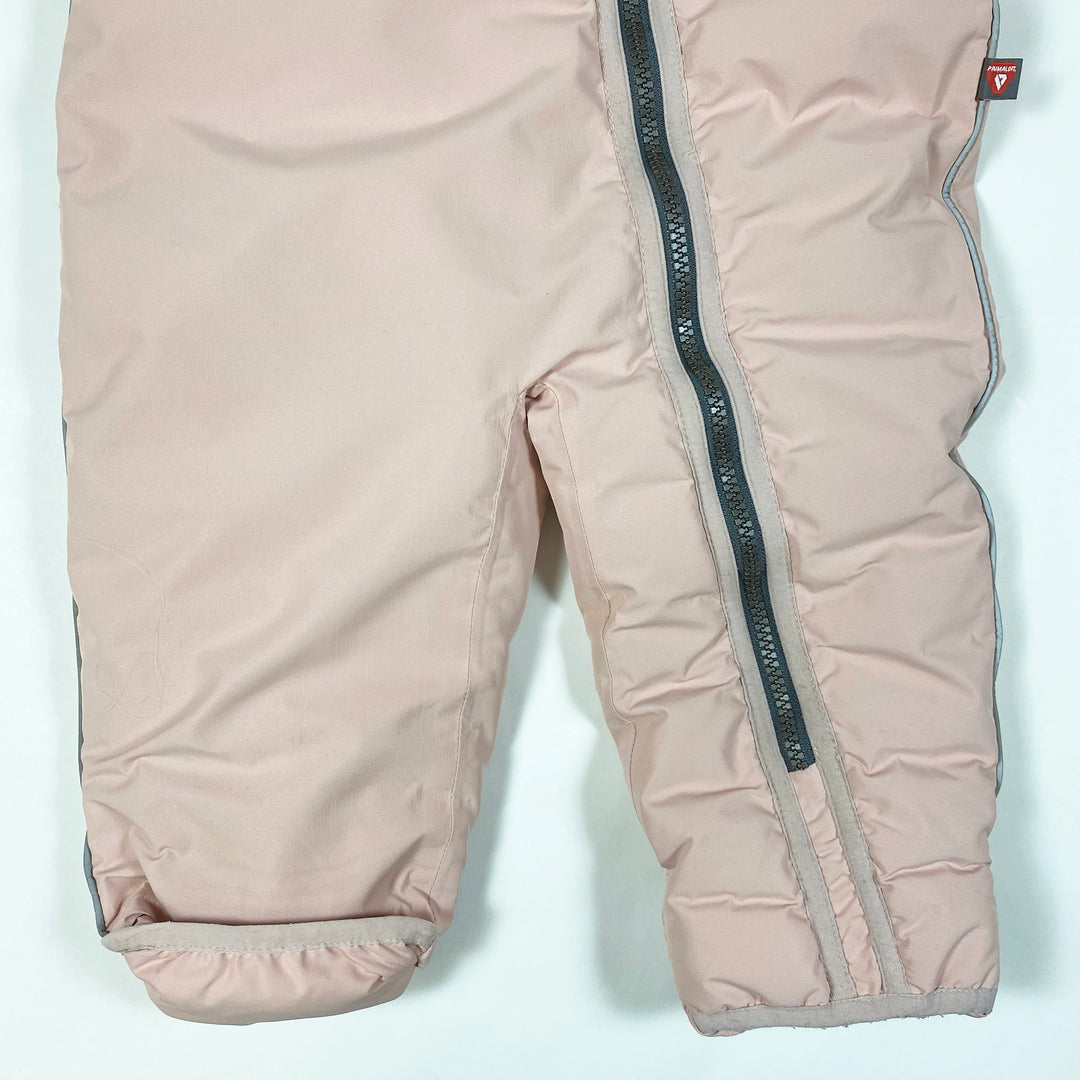 Lupaco baby snow suit "puddle" in rosesmoke 80/86