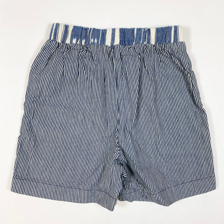 Nico Nico blue batik striped shorts Second Season 4Y