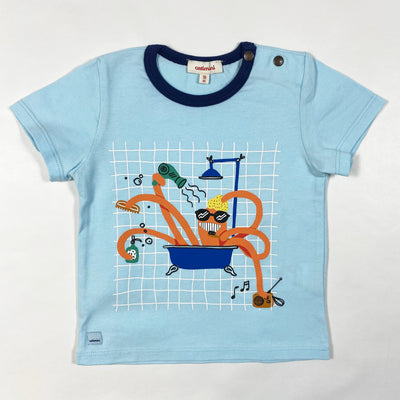 Catimini blue octopus t-shirt 18M/80 1
