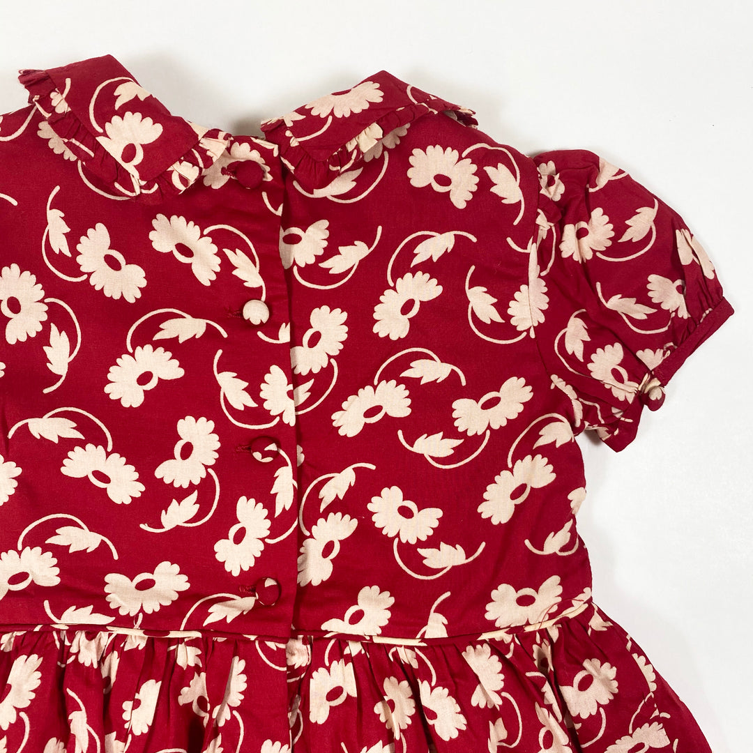 Ralph Lauren red floral dress and bloomer set 18M 3