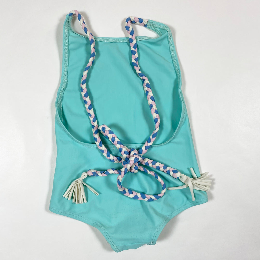 Canopea turquoise tie-back swimsuit 1-2Y 2