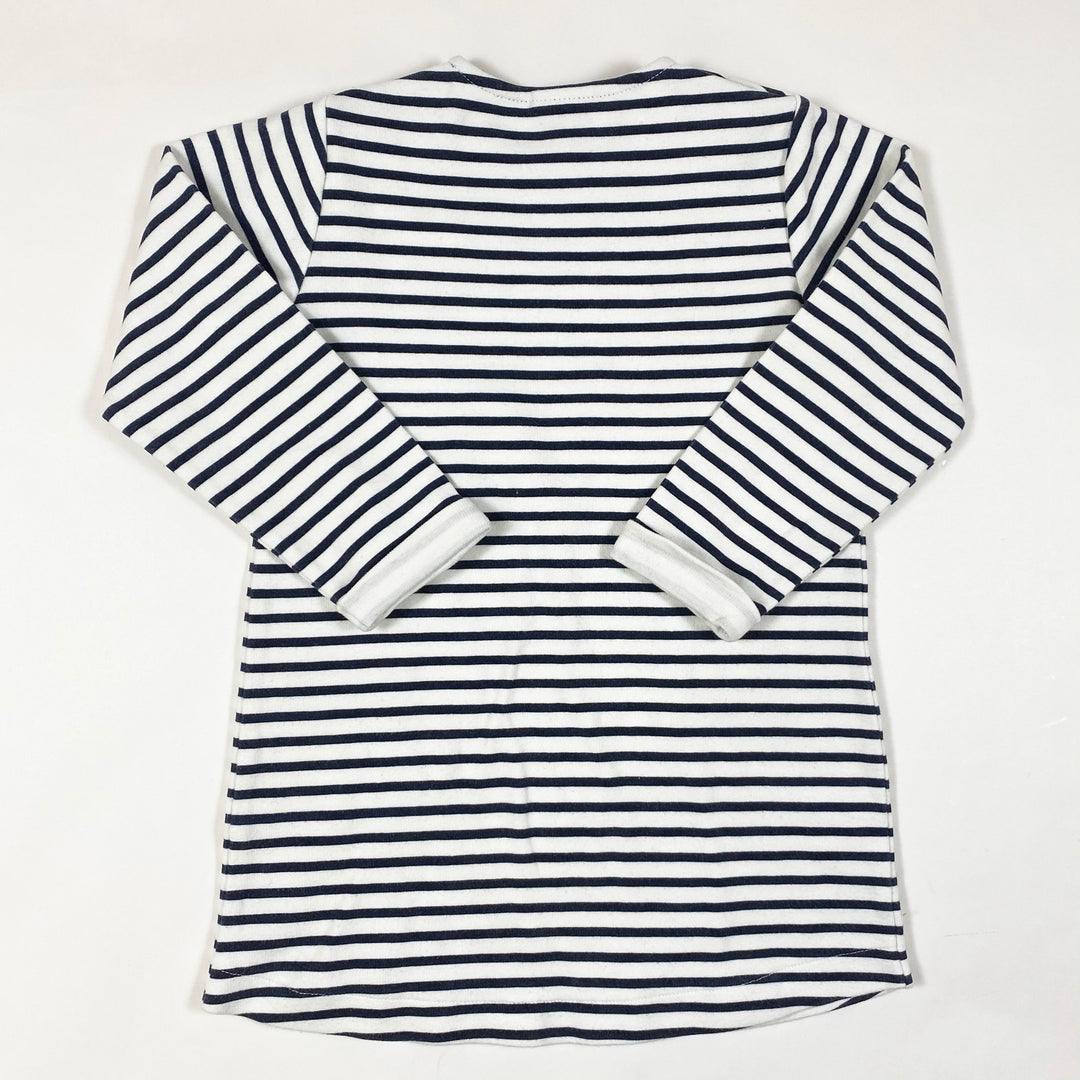 Tape à l'oeil navy/off-white striped dress 36M/98