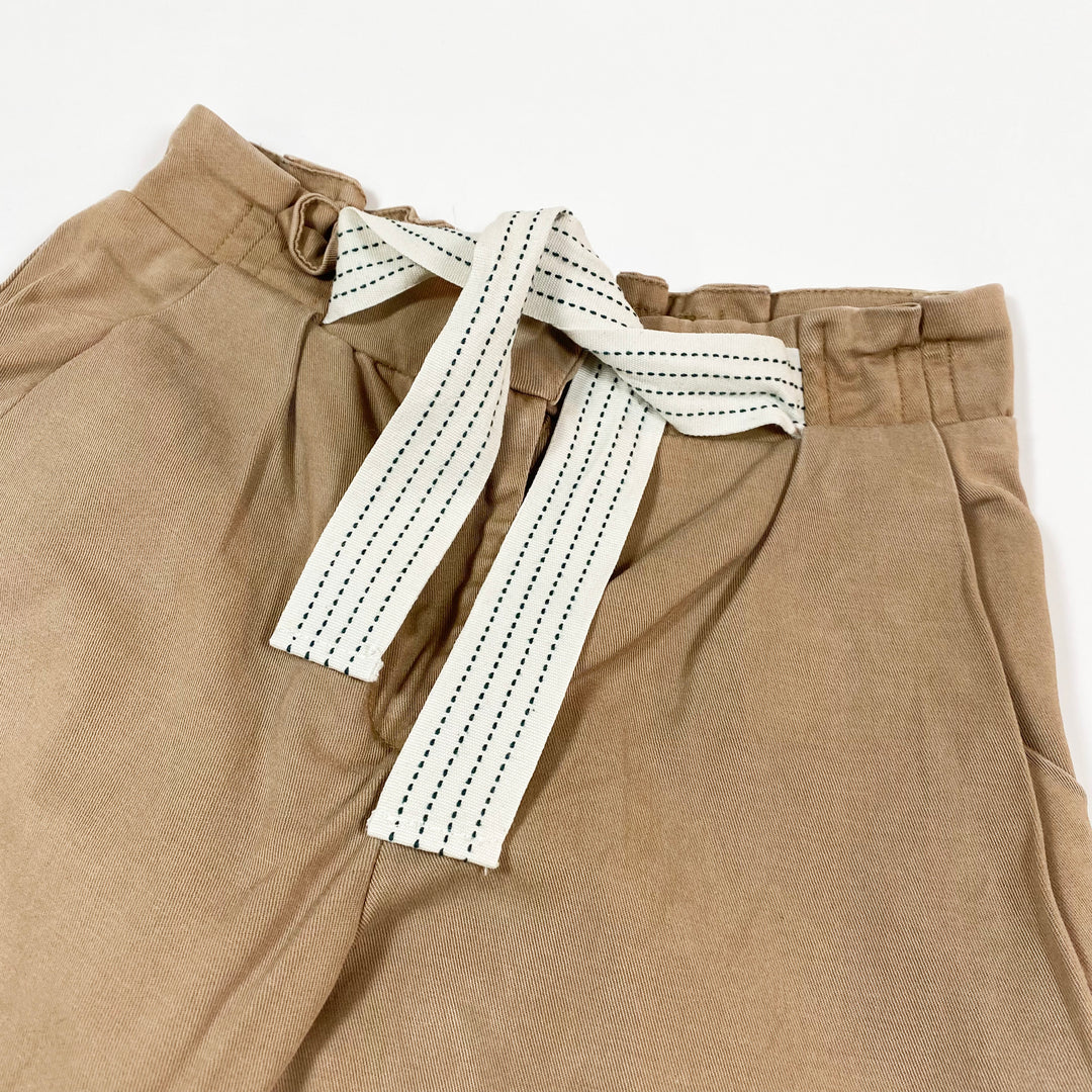 Zara beige drawstring trousers 9Y/134 2