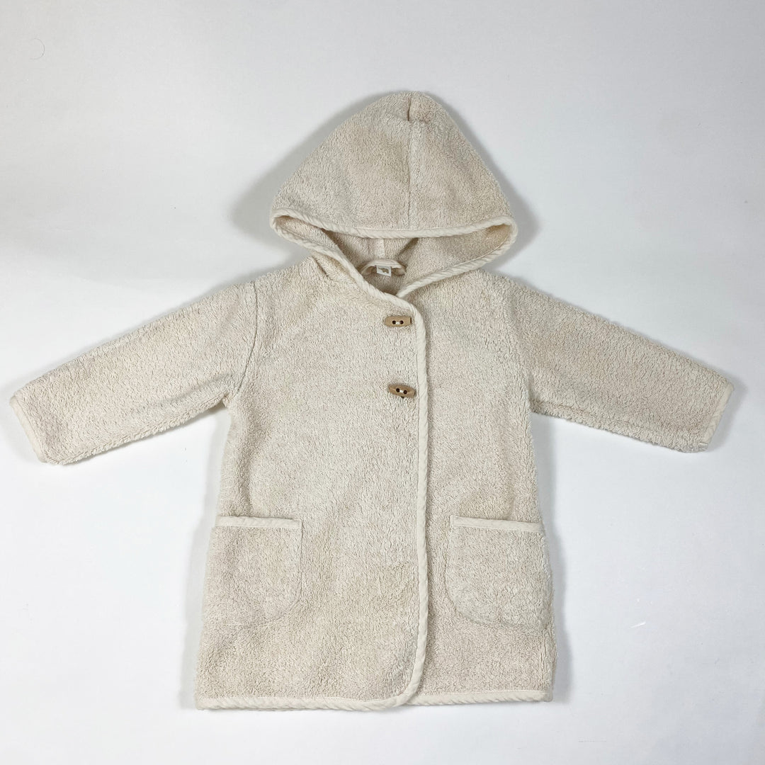 Petit Stellou beige baby bathrobe 1-2Y/86