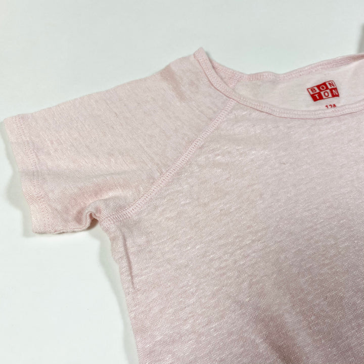 Bonton pale rose Roselita linen t-shirt Second Season 12A