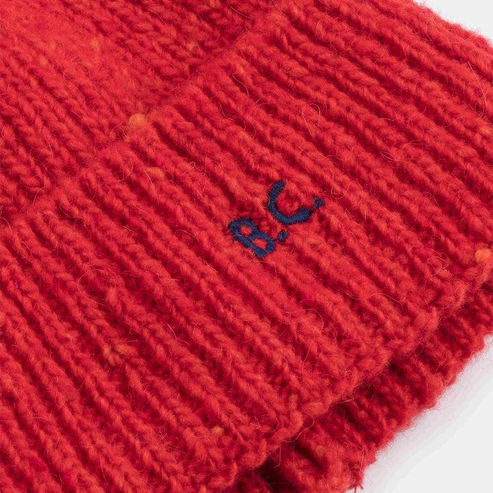 Bobo Choses red pompom beanie Second Season kid 2