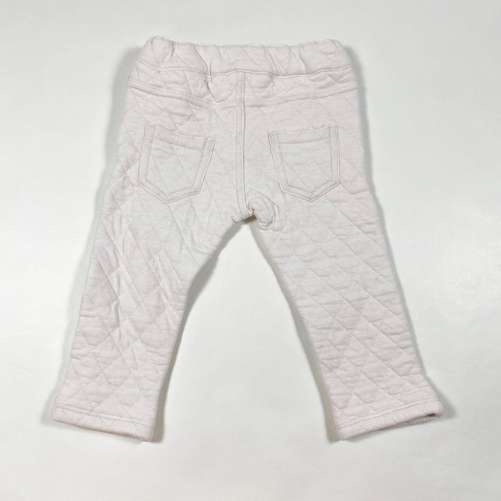 Petit Bateau pink quilted pants 18M/81 2