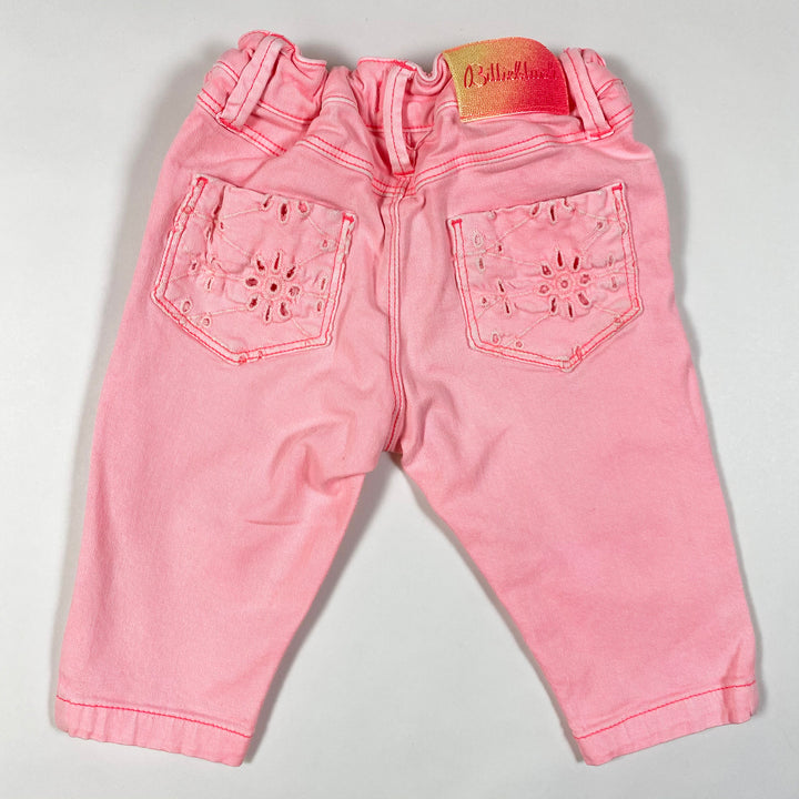 Billieblush neon pink jeans with embroidered back pockets 2/86